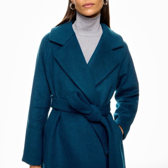 Peter Som Jackets & Blazers - Peter Som Collect Teal Women's Coat L wool blend